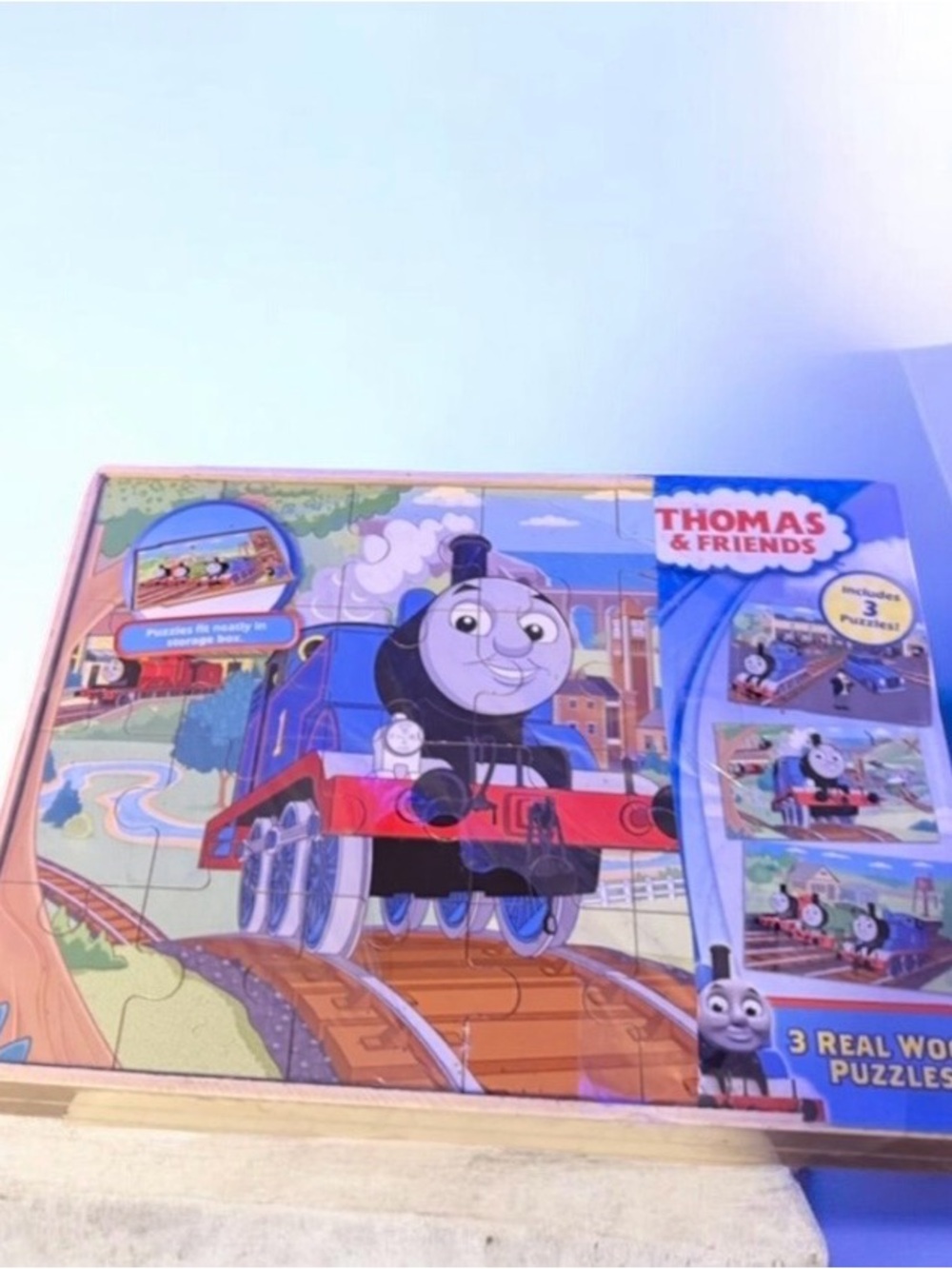 New~Thomas & Friends~Thomas The Tank Engine~3 Wooden Puzzles ~ 24 Pieces Each - Picture 6 of 16